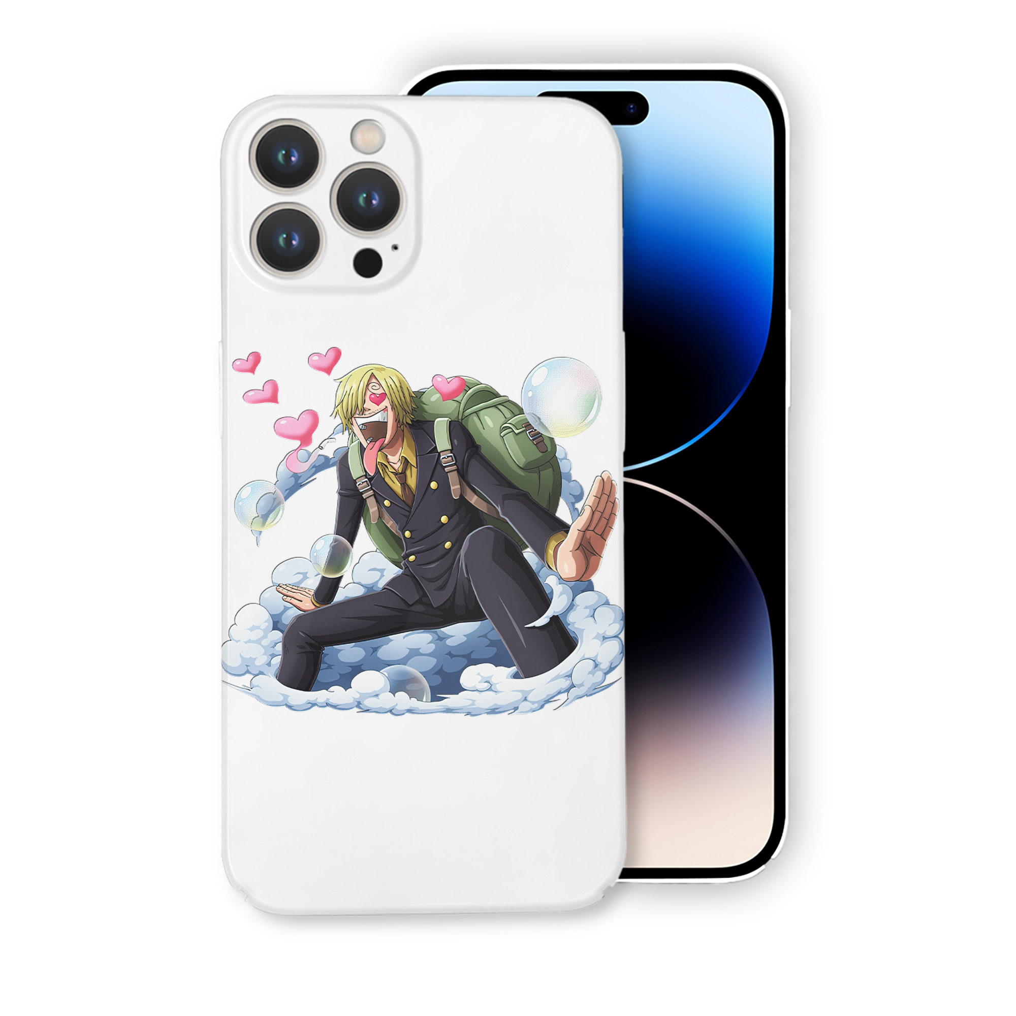 （画像用） ワンピース サンジ ONE PIECE Sanji 【iPhone 14シリーズ対応】ハードケース